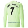 Camiseta de fútbol Manga Larga Manchester City Joao Cancelo 7 Tercera Equipación 2022-23 - Hombre